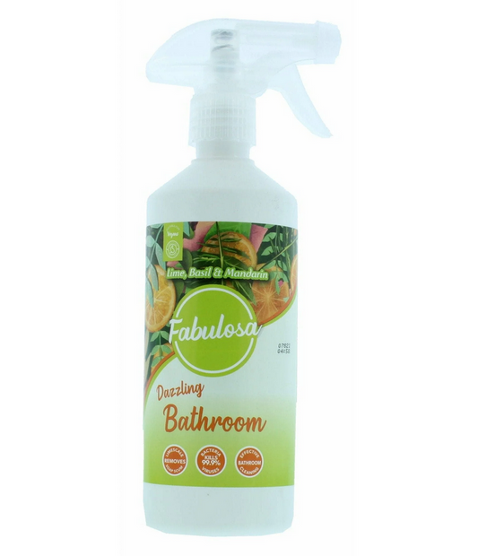 Fabulosa Lime, Basil & Mandarin effervescent bathroom spray - 500ml